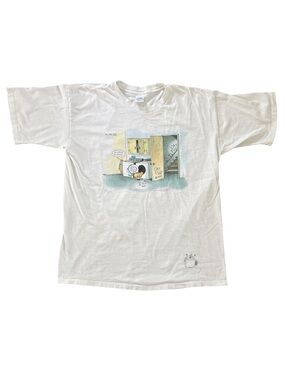 VTG Far Side Cat Fud 90s cartoon T-shirt XL